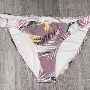 Volcom Pink and Yellow Bikini Swimwear